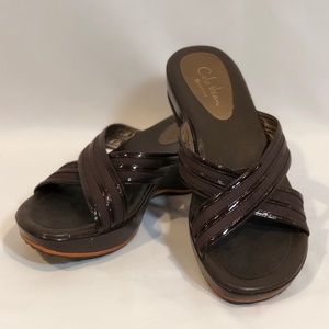 Cole Haan G Series Nike Air Wedge Sandals